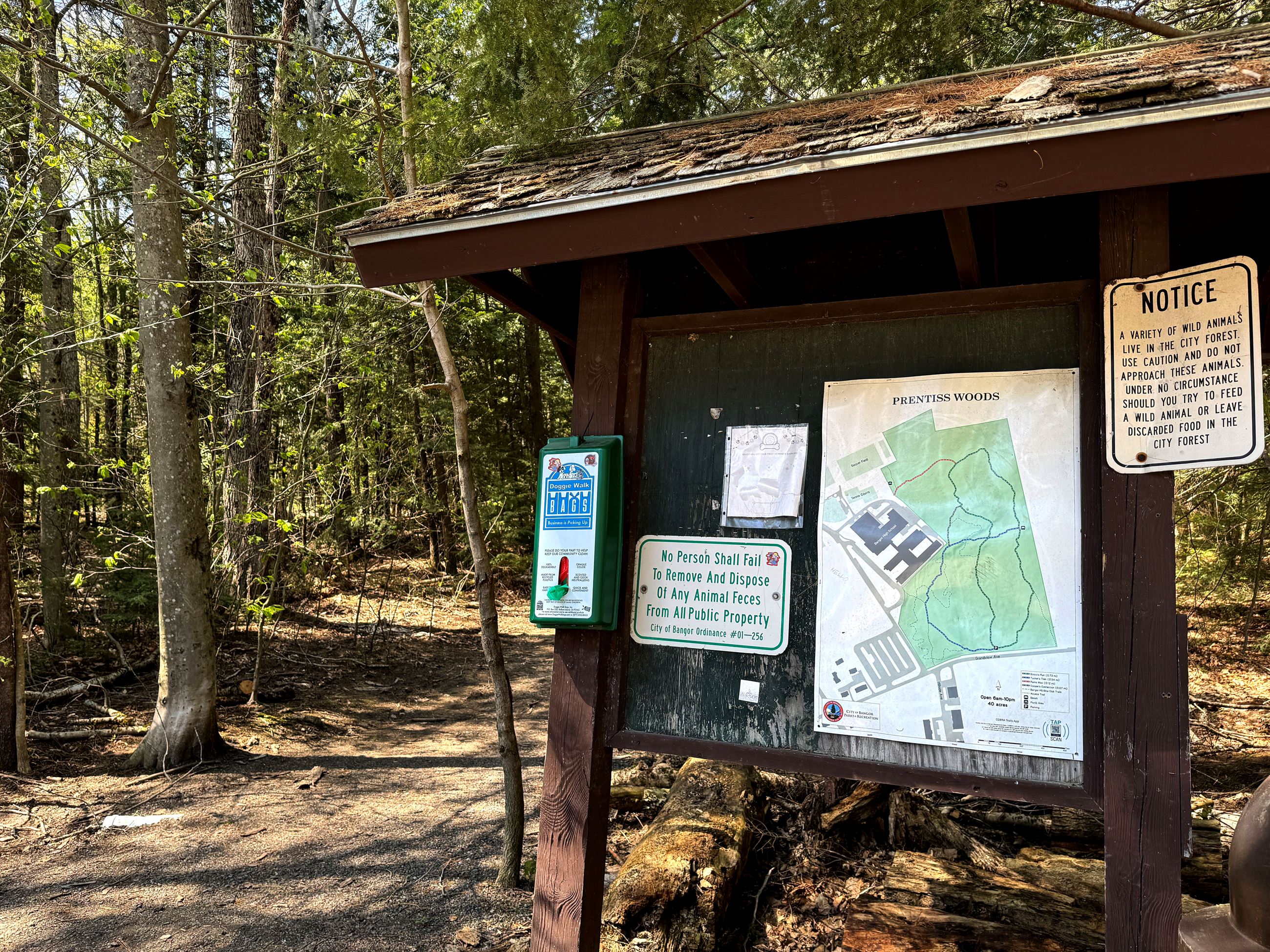 Prentiss Woods Entrance