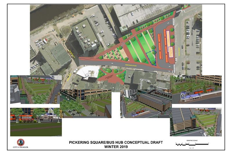 Pickering Square - Bus Hub Concept