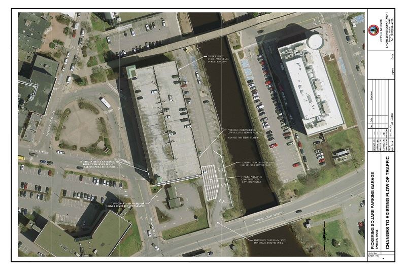 Aerial for Traffic Changes