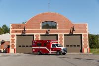 Rescue 6 in front of Station 6