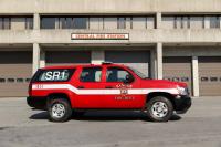 Special Response 1 in front of Central Fire Station